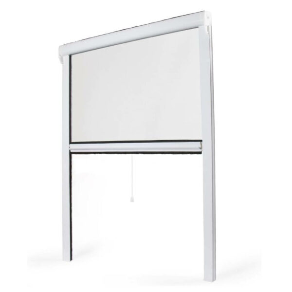 Moustiquaire déroulable pour fenêtre (100x160cm recoupable) – Image 3