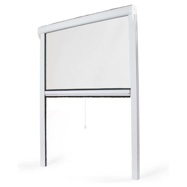 Store Moustiquaire déroulable pour fenêtre (80x130cm recoupable) – Image 7