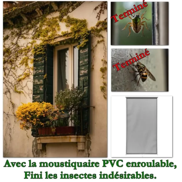 Store moustiquaire sur-mesure (80x100cm max) – Image 6