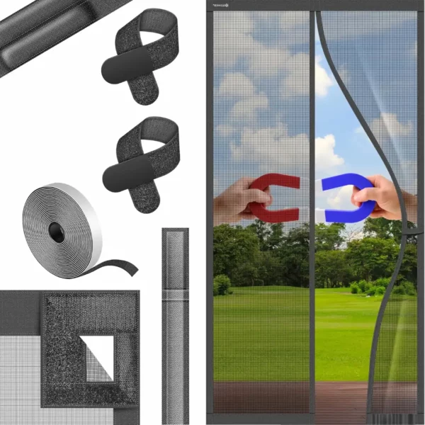 moustiquaire magnetique porte
