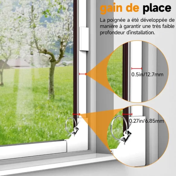 moustiquaire magnetique pratique