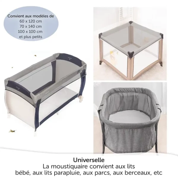 moustiquaire pour parc bébé