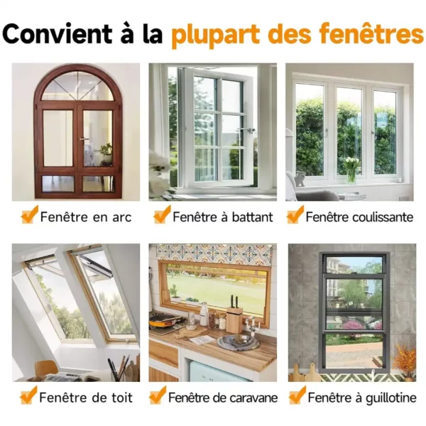 moustiquaire pour tout type de fenêtres
