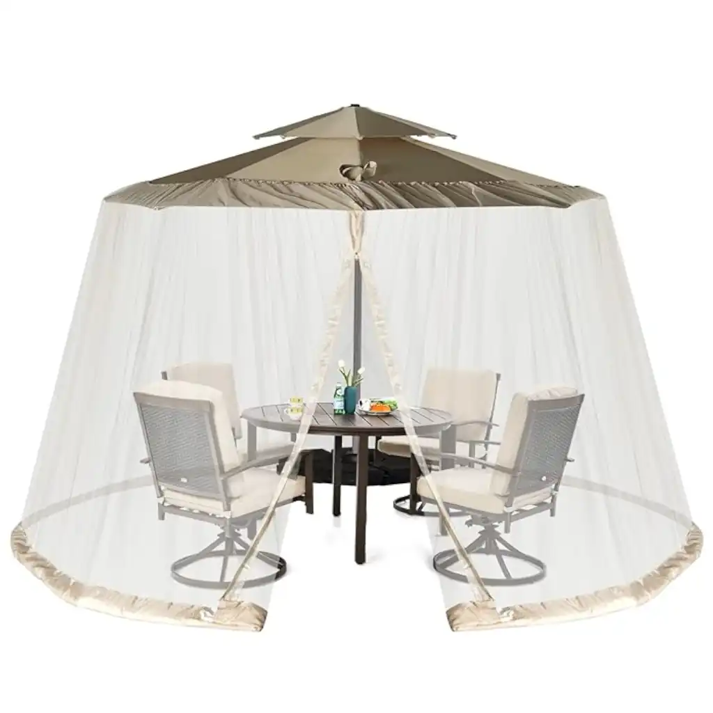 moustiquaire pour parasol